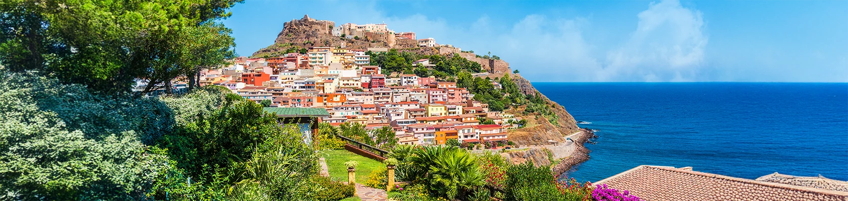 Ville médiévale de Castelsardo, province de Sassari, Sardaigne, Italie